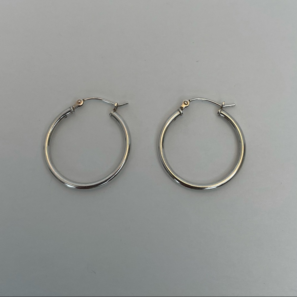 Sterling Silver Hoop Earrings
